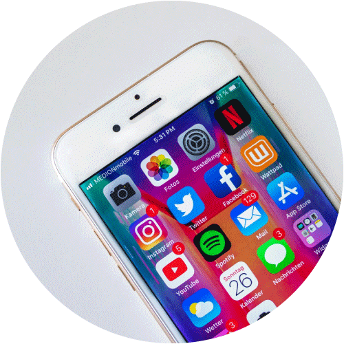 iPhone Social Media - The Meadows Malibu