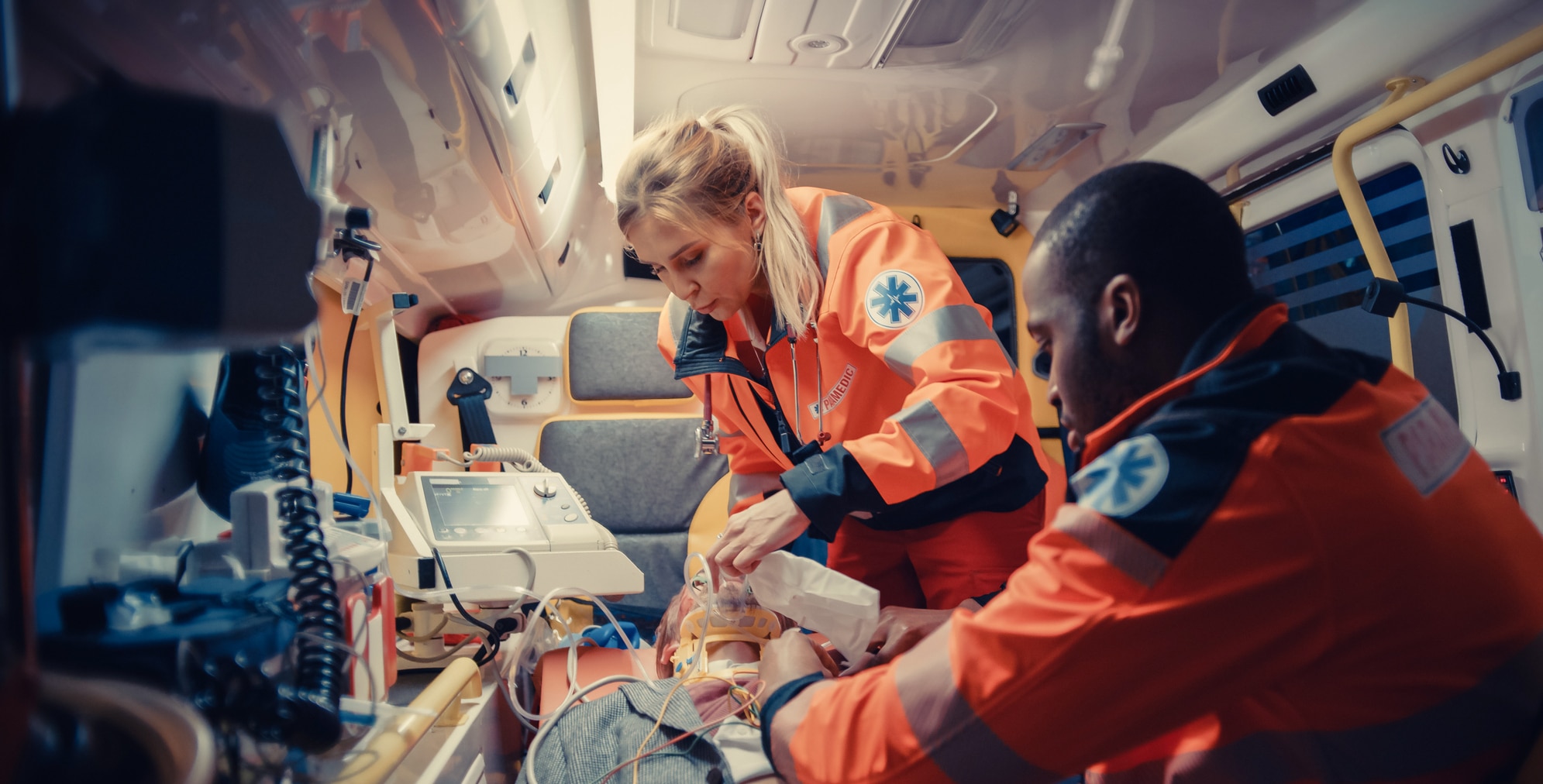 Paramedics During a Fentanyl Overdose 