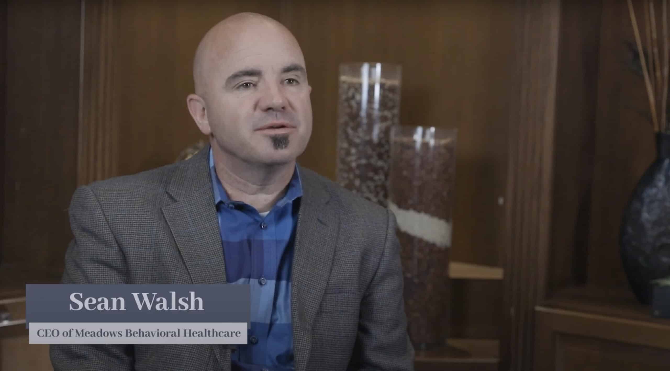 Sean Walsh, CEO of Meadows Behavioral Healthcare